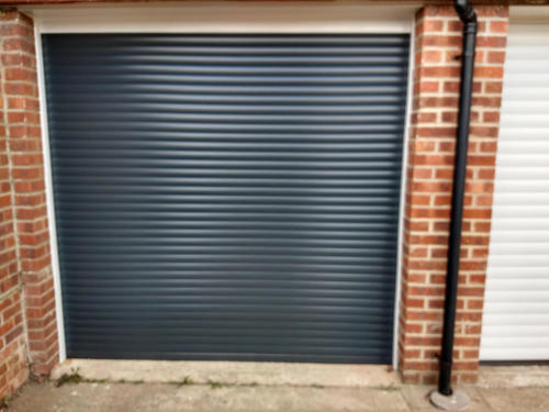 Anthracite garage roller doors