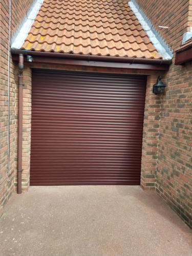 Rosewood 55mm garage door